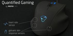 فأرة حاسوب ذكية تقيس معدل نبضات القلب أثناء اللعب