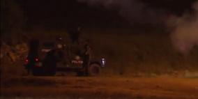 إصابات خلال مواجهات مع جنود الاحتلال في سنجل شمال رام الله