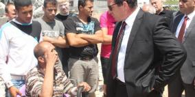 محافظ طولكرم يعلن عن اعادة بناء المنزل الذي هدمه الاحتلال في فرعون