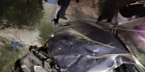 إصابة 7 مواطنين بحادث سير قرب رام الله