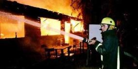 وفاة مواطن وزوجته و4 من أبنائه حرقاً بغزة