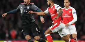 بايرن يطرد ارسنال بالعشرة