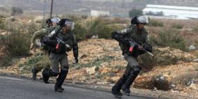 إصابة طفل بالرأس خلال مواجهات غرب رام الله