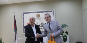 بلدية رام الله تستقبل وفدا من بوردو الفرنسية