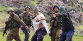 مستوطنون يهاجمون منازل المواطنين في بورين وحوارة