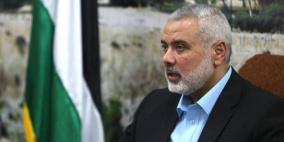 هنية يصل القاهرة اليوم في طريق عودته للقطاع