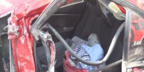 حالة وفاة وإصابات حرجة في حادث سير على طريق رام الله نابلس