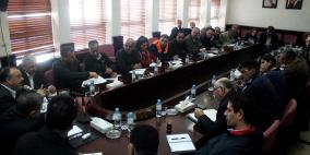 بلدية نابلس تعقد اجتماعا موسعا لمناقشة مشروع شارع نابلس – طولكرم