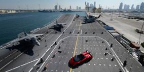 ‫بحضور كانافارو.. لامبورغيني فينينو رودستر تهبط في أبوظبي‬