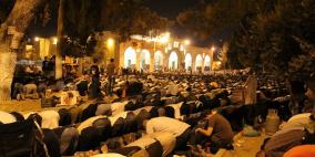 مشاهد رائعة: ليلة القدر في باحات المسجد الأقصى المبارك