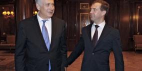 نتنياهو- ميدفيديف.. توقيع اتفاقات ولا حديث عن لقاء مع الرئيس