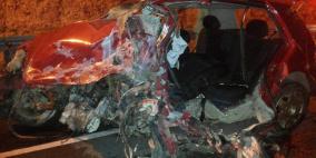 مصرع مواطن وإصابة آخرين بحادث سير غرب رام الله