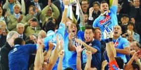 نابولي يطيح باليوفنتوس ويتوج بلقب كأس إيطاليا