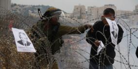 اعتقال مواطن وإصابة العشرات في مسيرة بلعين