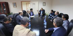 الجامعة الامريكية وسلطة الأراضي تبحثان التعاون في تدريب طلبة الجامعة