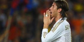 مدافع الريال سيرخيو راموس يسجل رقما قياسيا في البطاقات الحمراء