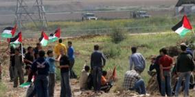 إصابة شاب برصاص الاحتلال وسط قطاع غزة