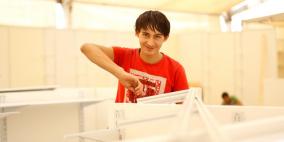 الإنتهاء من الإستعدادت الاخيرة لإفتتاح معرض فلسطين الدولي الثامن للكتاب