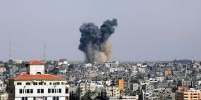 الطيران الإسرائيلي يقصف ساحات معبر رفح