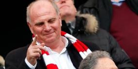 استقبال مفاجئ من جماهير بايرن ميونيخ لهوينيس عقب خروجه من السجن