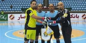 خسارة فلسطين أمام الأردن في بطولة غرب آسيا للفوتوسال