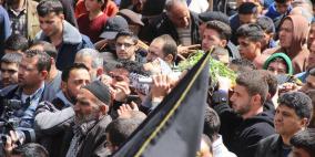 تشييع الشهيد محمود أبو فنونة بالخليل