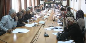 محافظة الخليل تعقد اجتماعا للهيئات المحلية في المحافظة