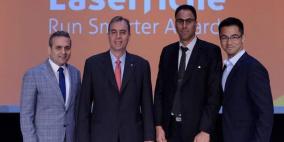 شركة "LaserFiche" تمنح الجامعة العربية الامريكية جائزة أفضل تطبيق محوسب