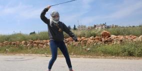 مسيرة النبي صالح الاسبوعية ضد مصادرة الاراضي