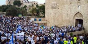 القدس ترزح تحت حشود المستوطنين اليوم