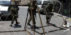 الاحتلال يقيم حاجزا على مدخل بورين