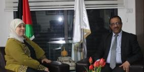 القائم بأعمال النائب العام يجتمع بمحافظ رام الله والبيرة