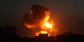 غارة اسرائيلية شمال غزة- واجتماع اسرائيلي لتقييم الاوضاع