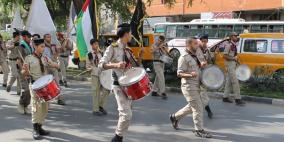 الرجوب: نعمل على استحداث أربع وحدات كشفية في الوطن والشتات