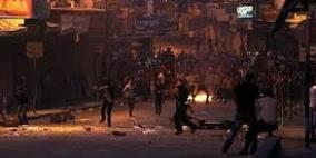 اصابات في مواجهات مع الاحتلال في بيت امر بالخليل