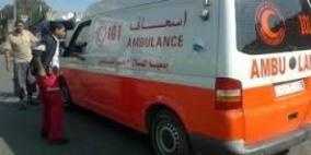 اصابة ثلاثة مواطنين بحادث سير جنوب الخليل