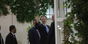 الرئيس يستقبل وزير خارجية النرويج في رام الله