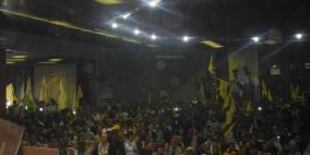 حركة فتح تكرم شهداء وجرحى غزة