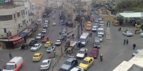 الإضراب يشل حركة المركبات بطولكرم احتجاجا على الغلاء