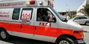 إصابة شاب بحرق بيده اليمنى نتيجة الألعاب النارية في نابلس