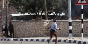 مراسلنا: ثلاث اصابات احداها بالرئة في مواجهات قرب رام الله