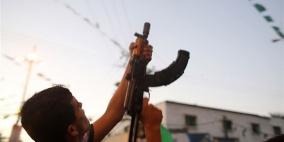 اصابتان بالرصاص في احتفالات التوجيهي بغزة