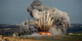 غارتان تستهدفان أراض زراعية في قطاع غزة