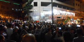 الأجهزة الأمنية تمنع مسيرة الخليل من وصول نقطة التماس في باب الزاوية