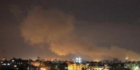 الاحتلال يقصف موقعاً جنوب قطاع غزة فجر اليوم