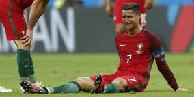 الإصابة تحرم كريستيانو من الانفراد بلقب الهداف التاريخي لليورو