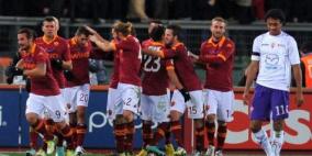 روما رابعا بفوزه على فيورنتينا