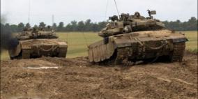 آليات الاحتلال تتوغل شرق رفح