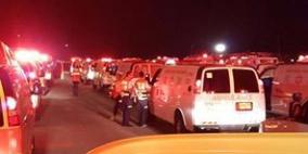 عشرات سيارات الاسعاف والإطفال تهرع لمطار بن غوريون