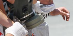 مواجهات امام سجن عوفر ضمن فعاليات احياء ذكرى النكبة اليوم